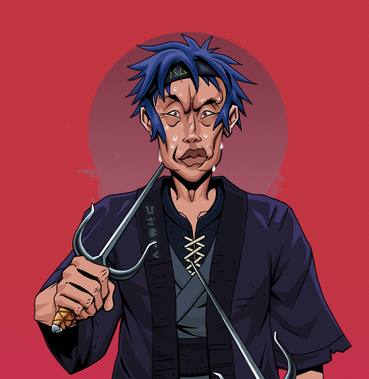 Stresshead Rin — Degen Dojo fighter