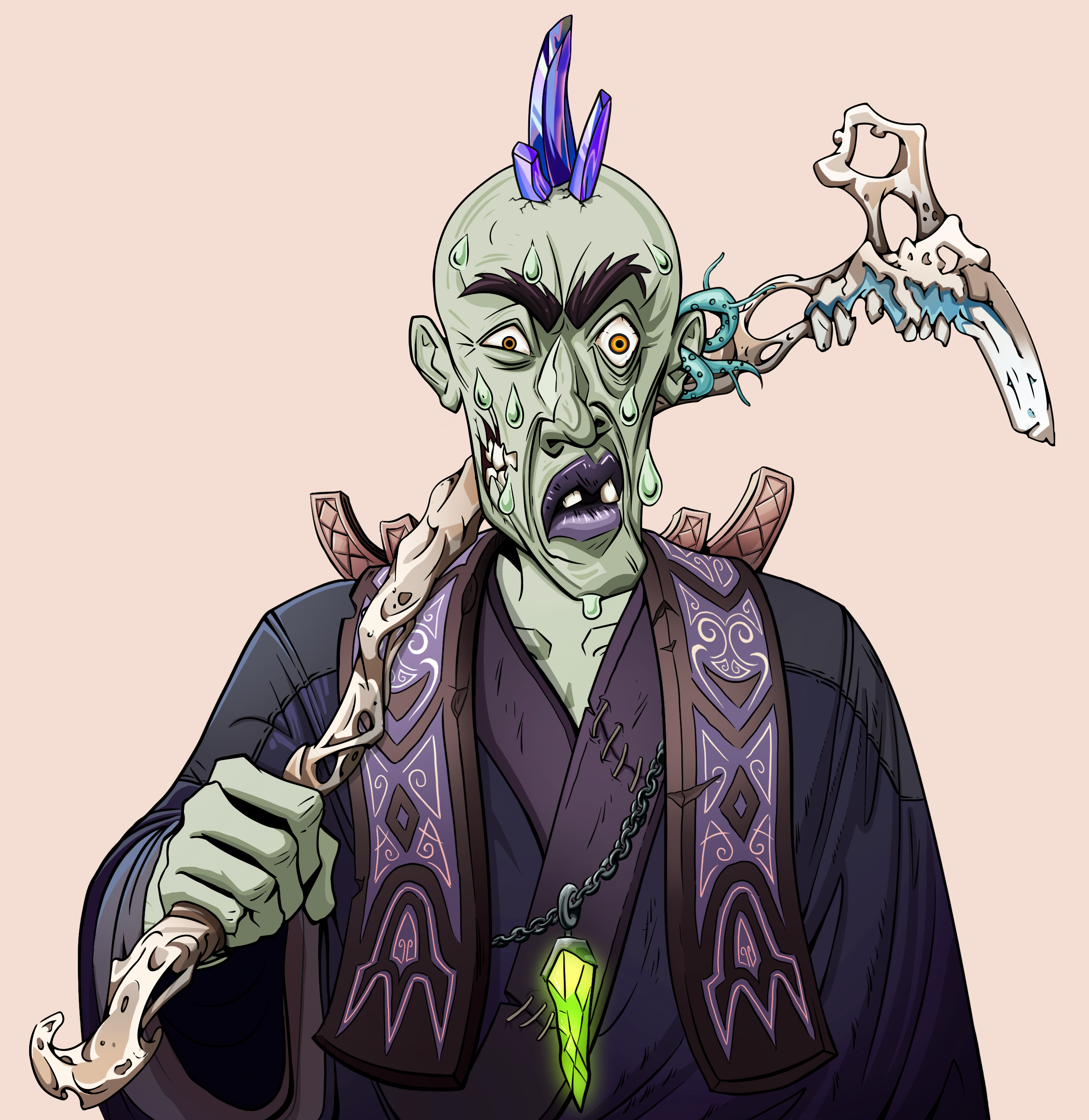 Stresshead Rin — Degen Dojo fighter