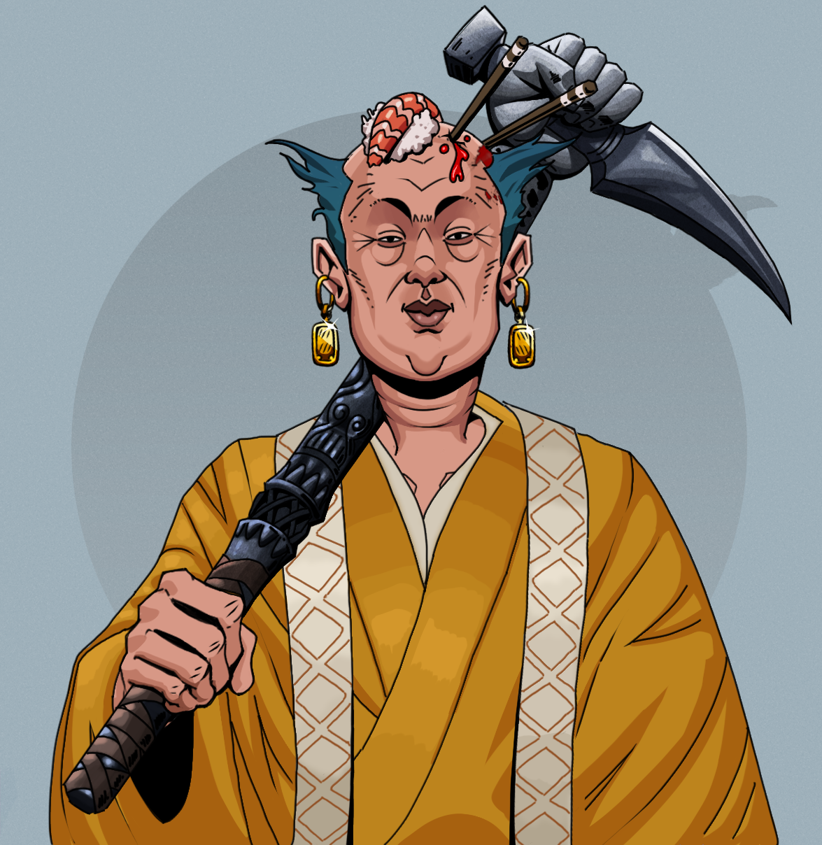 Fat Bob — Degen Dojo fighter