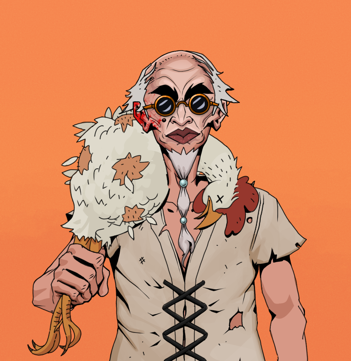 Yuji The Wise — Degen Dojo fighter