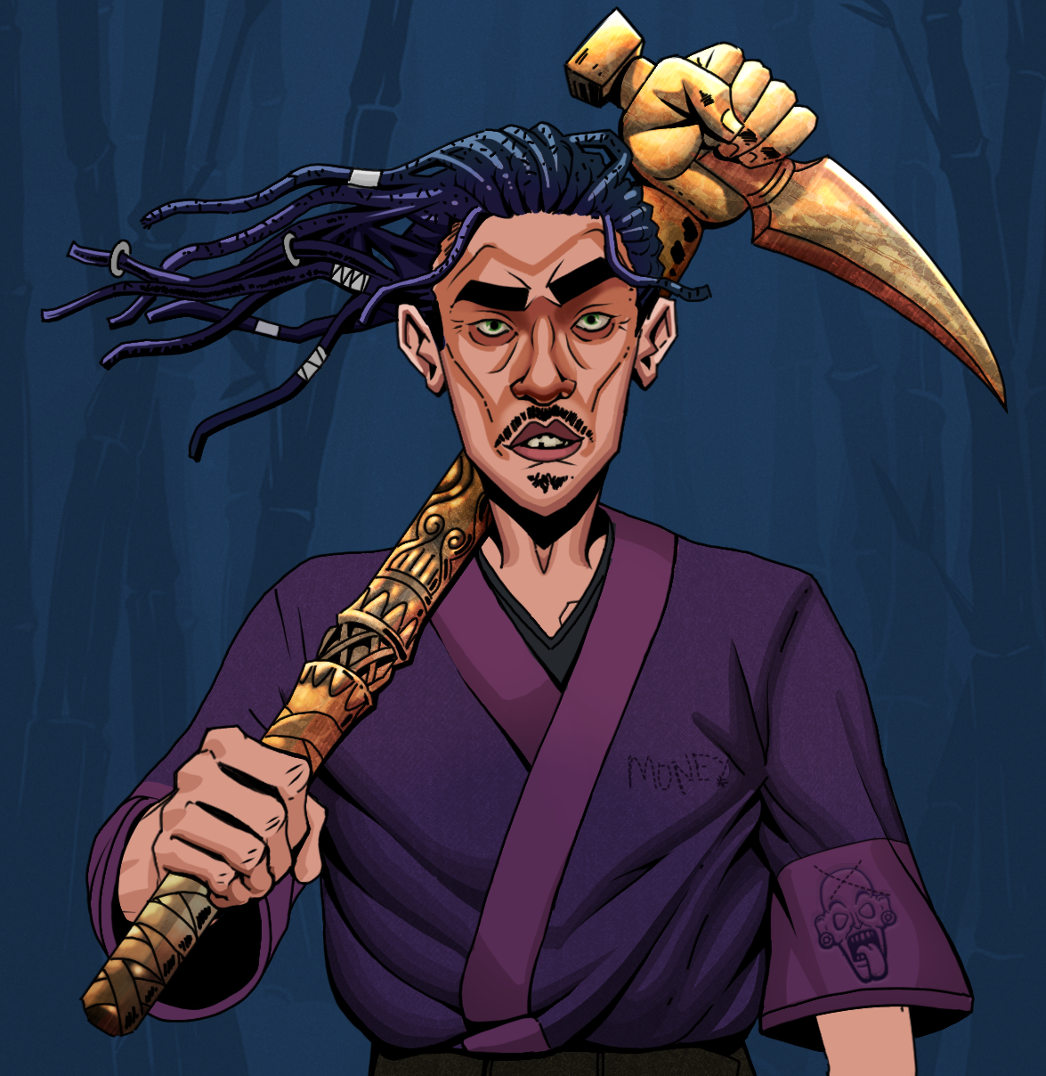 Gloomy Masumi — Degen Dojo fighter