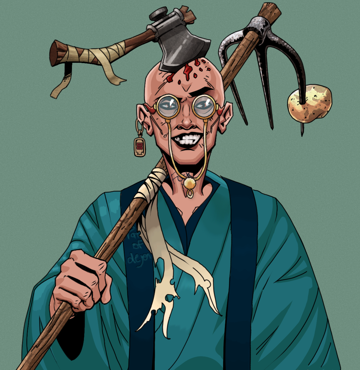 Junichiro — Degen Dojo fighter