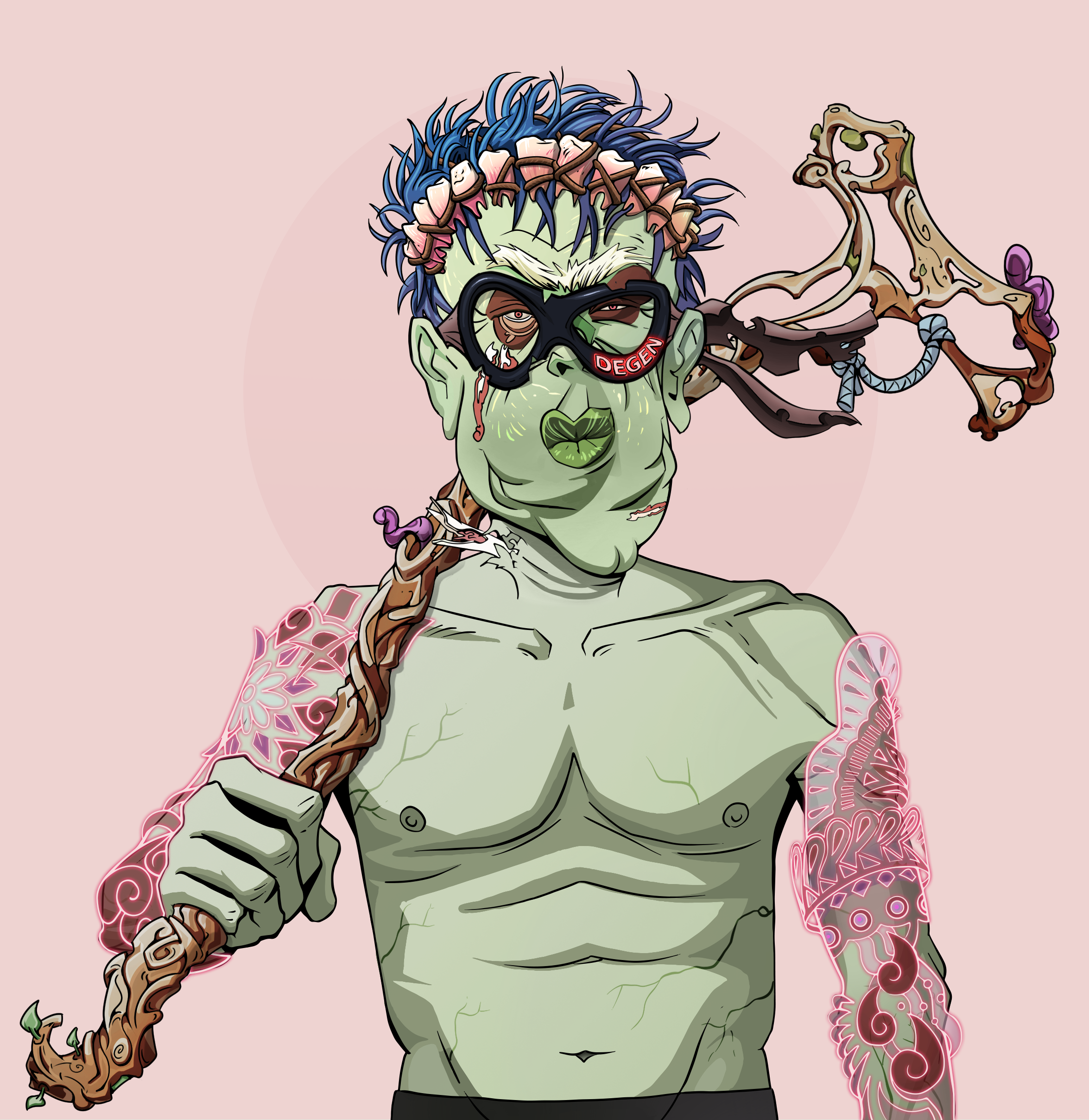 Fat Bob — Degen Dojo fighter