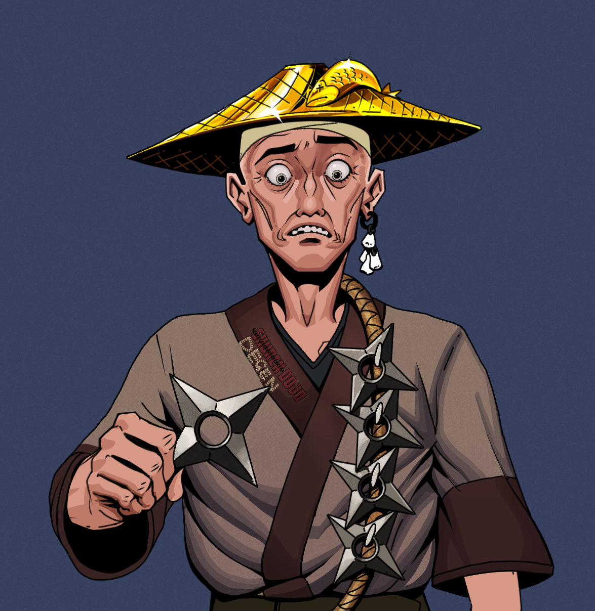 Shitless Botan — Degen Dojo fighter
