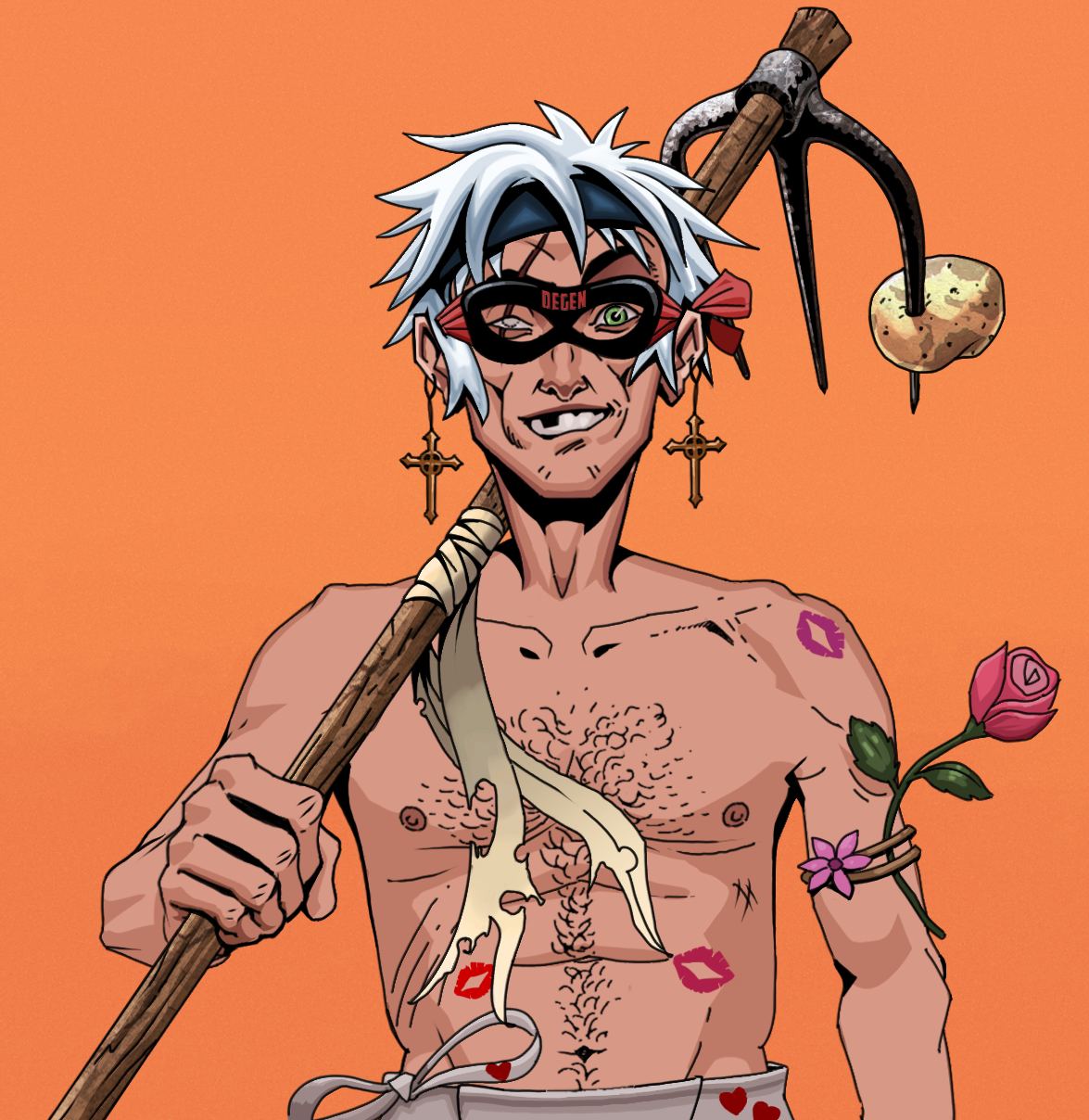 One-Eyed Itsuki — Degen Dojo fighter