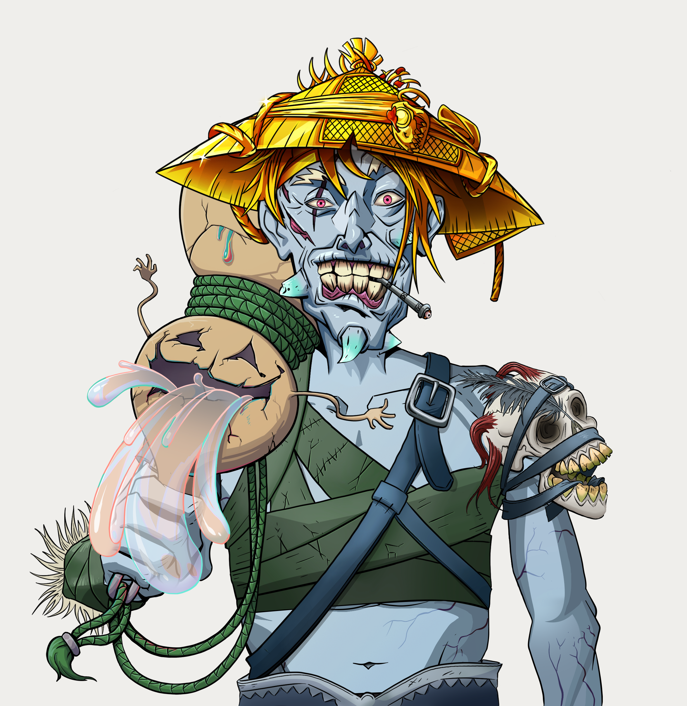 One-Eyed Itsuki — Degen Dojo fighter