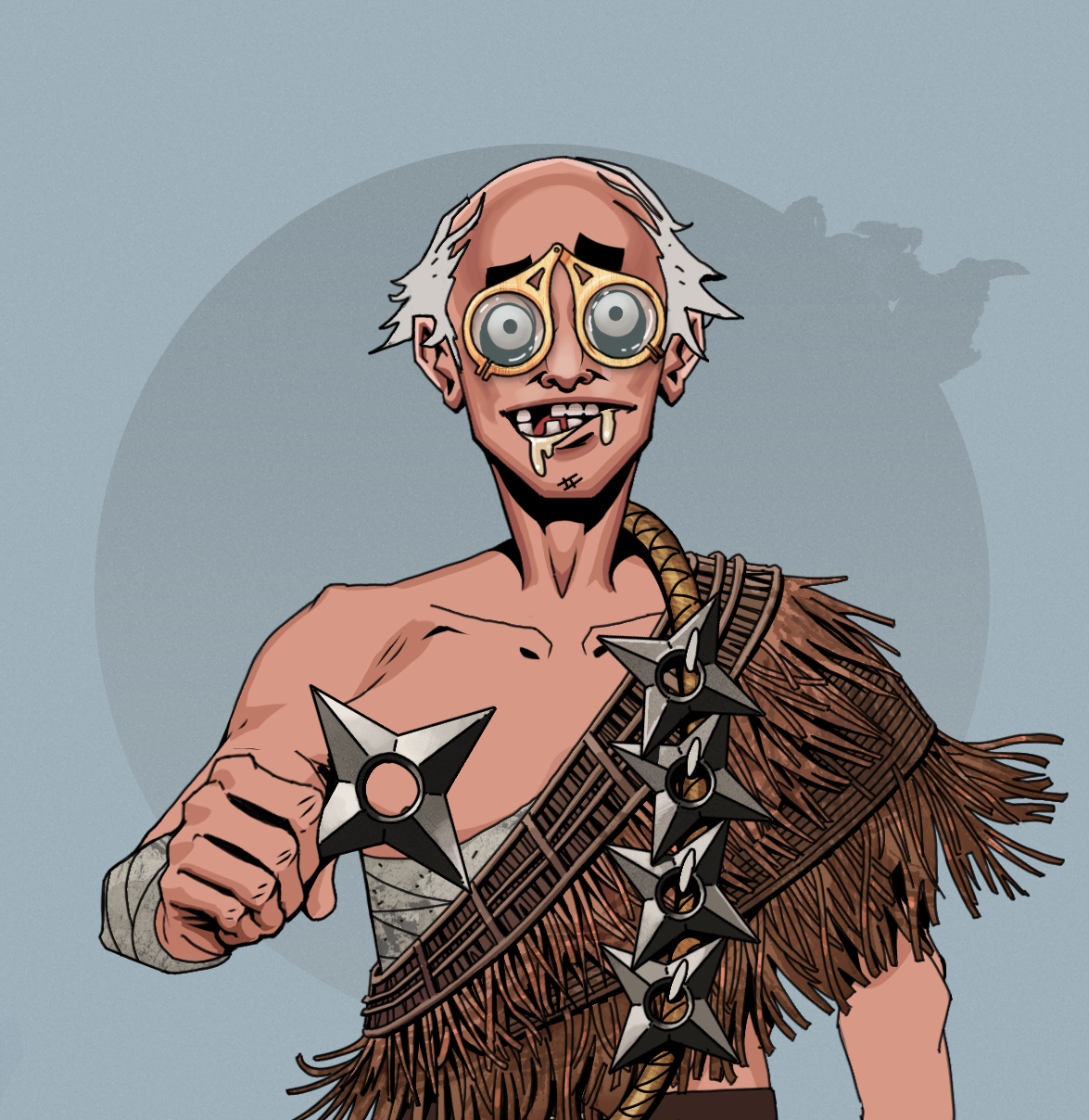 Drooling Azuma — Degen Dojo fighter