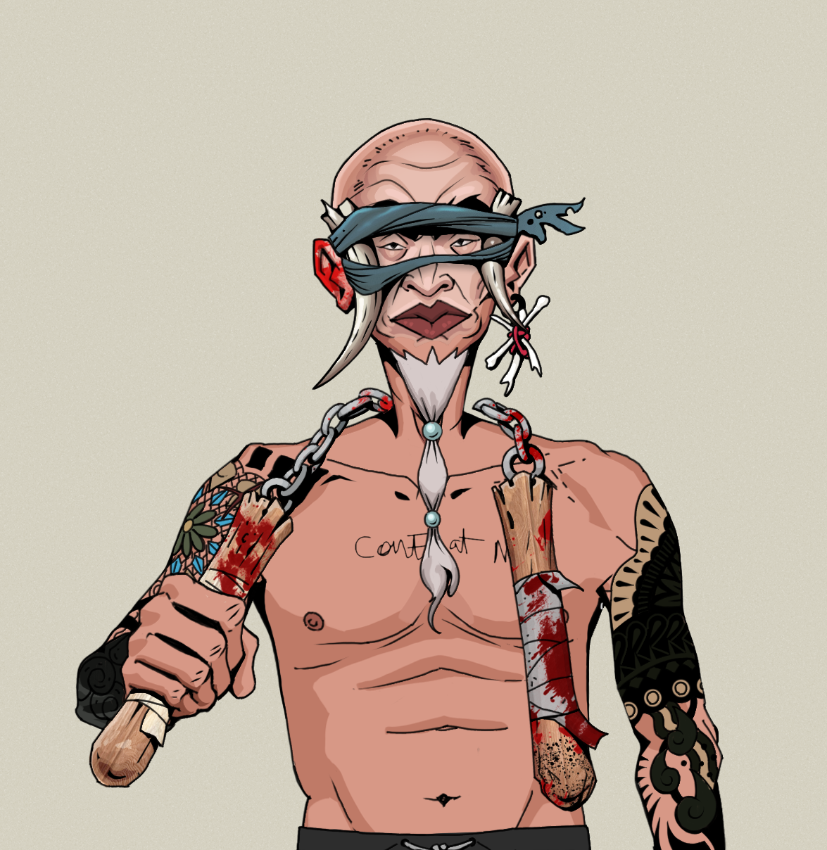 Yuji The Wise — Degen Dojo fighter