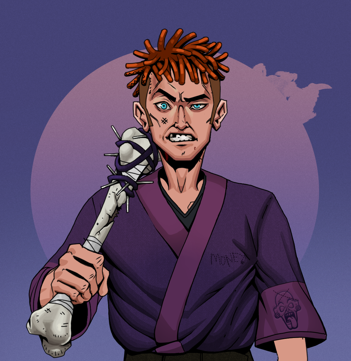 Akuma — Degen Dojo fighter