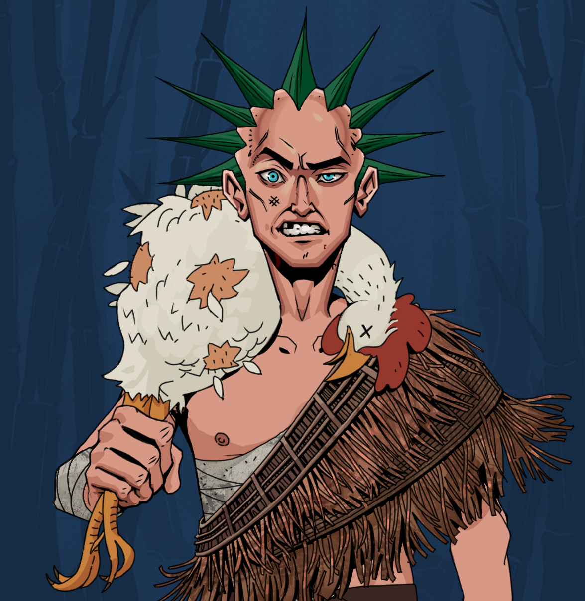 Akuma — Degen Dojo fighter