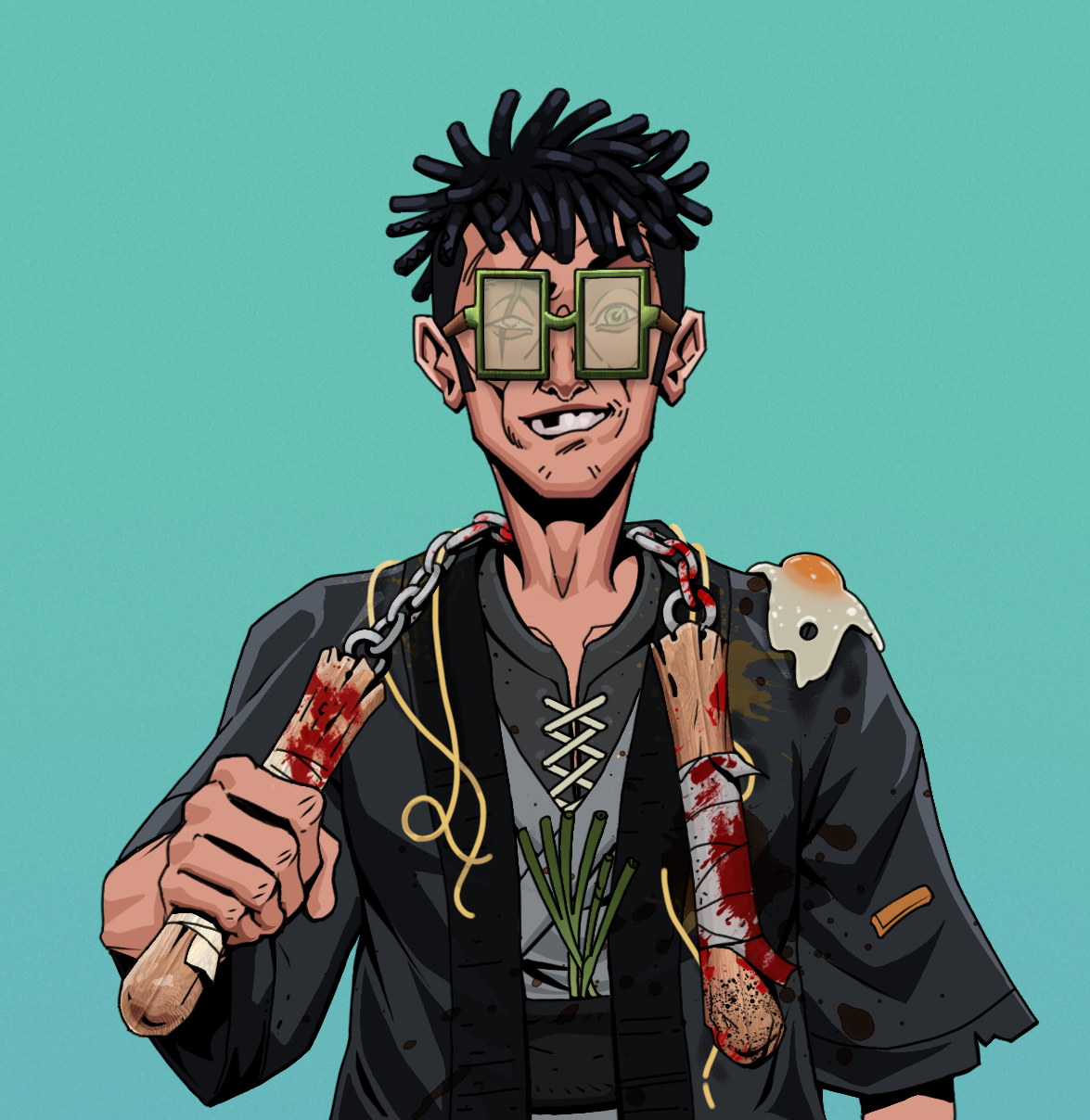 One-Eyed Itsuki — Degen Dojo fighter