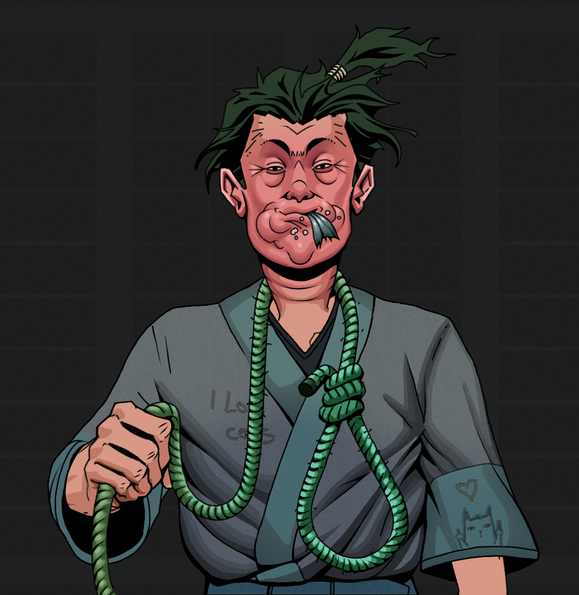 Fatty Bobsticks — Degen Dojo fighter