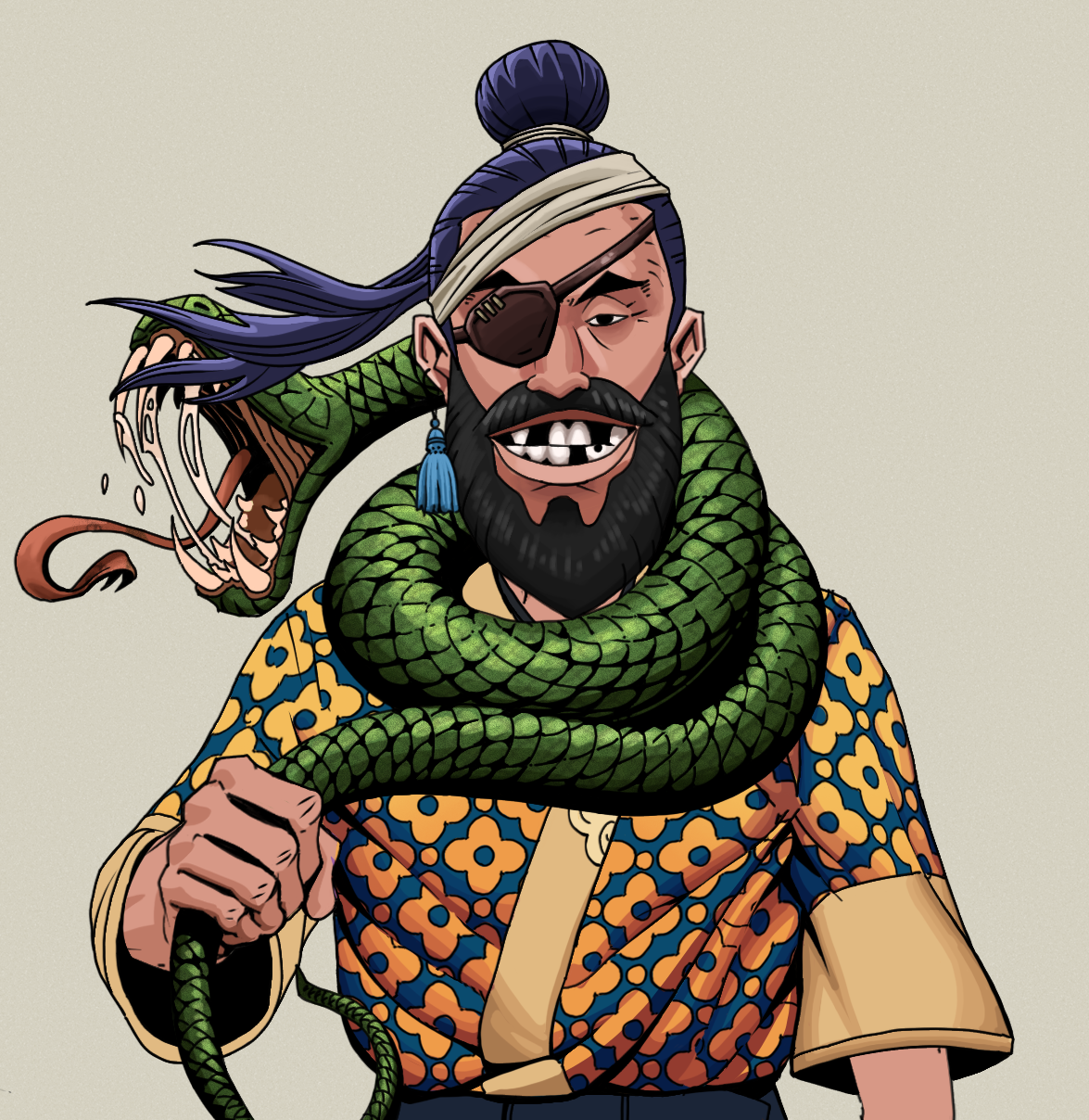 Igor The Veteran — Degen Dojo fighter