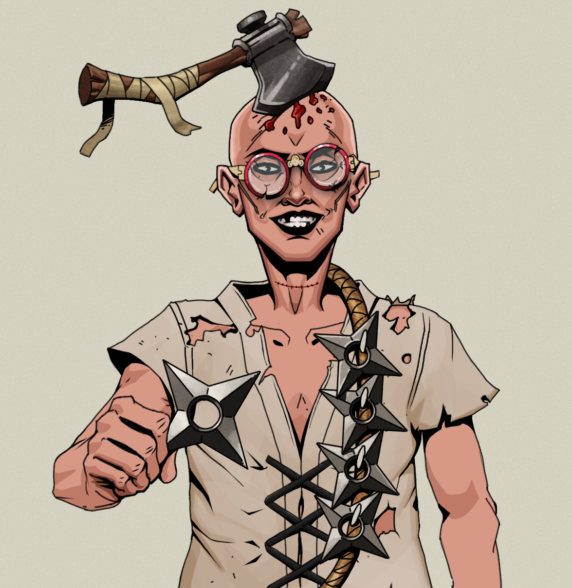 Junichiro Reborn — Degen Dojo fighter