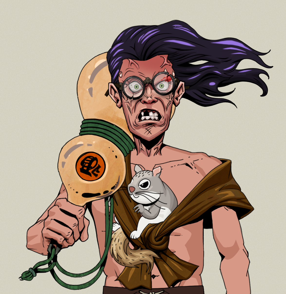 Angry Ikari — Degen Dojo fighter
