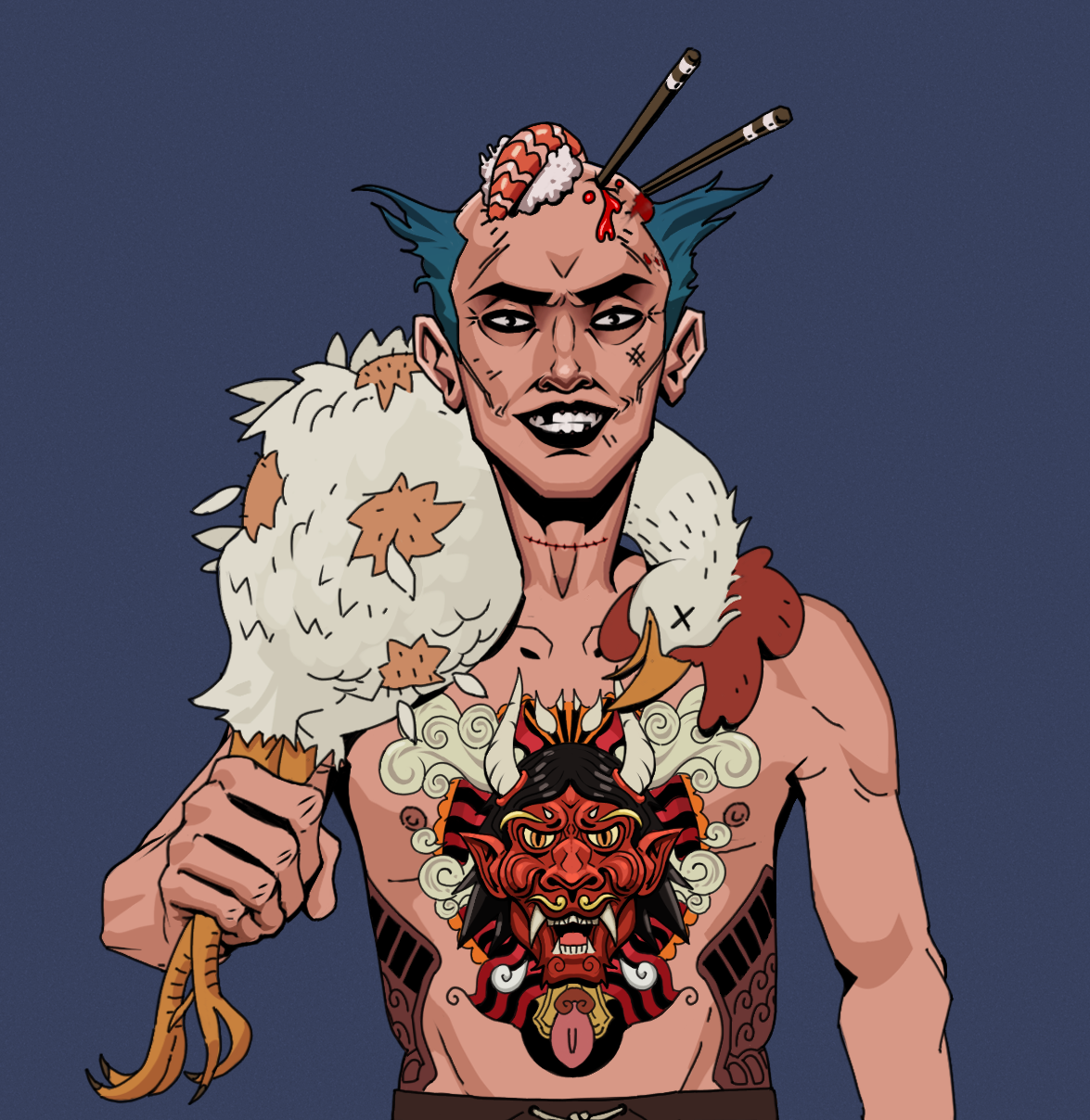 Junichiro Reborn — Degen Dojo fighter