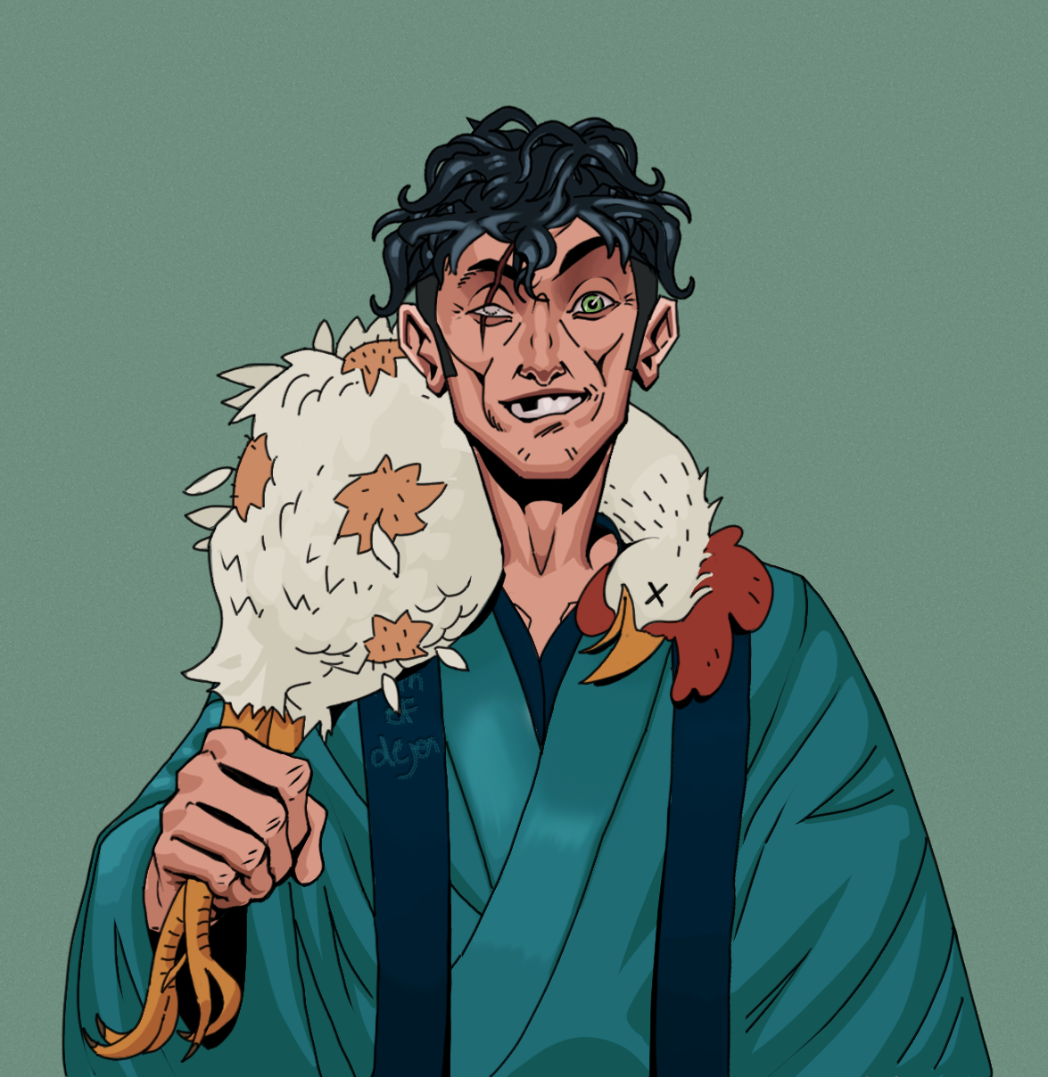 One-Eyed Itsuki — Degen Dojo fighter