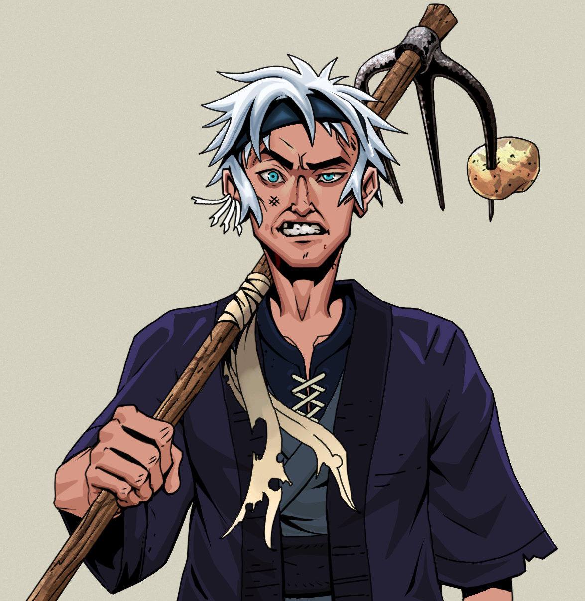 Akuma — Degen Dojo fighter