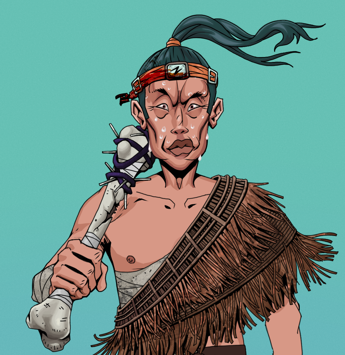 Stresshead Rin — Degen Dojo fighter