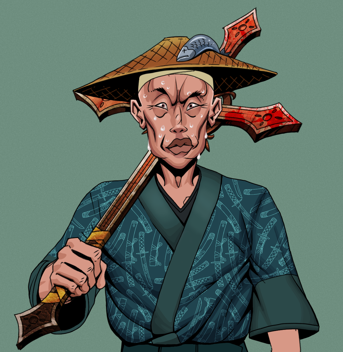 Stresshead Rin — Degen Dojo fighter