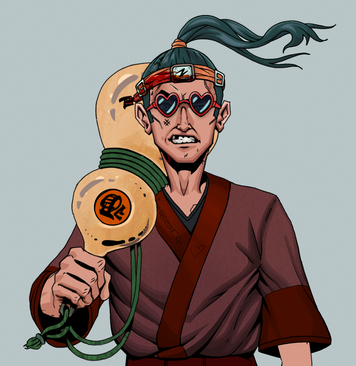 Akuma — Degen Dojo fighter