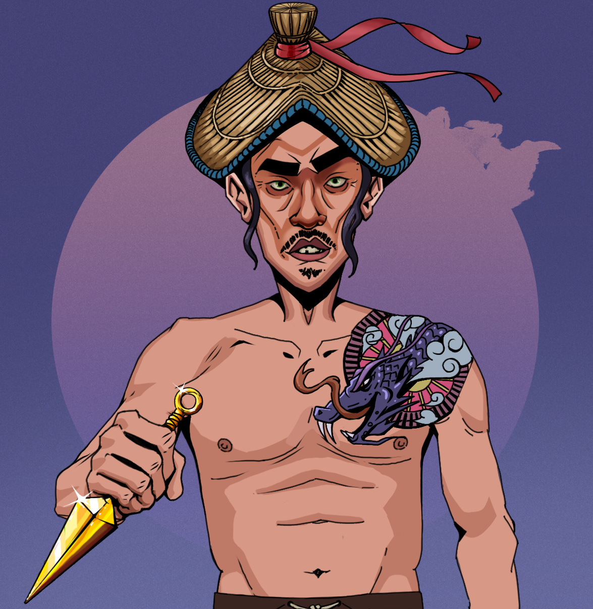 Gloomy Masumi — Degen Dojo fighter