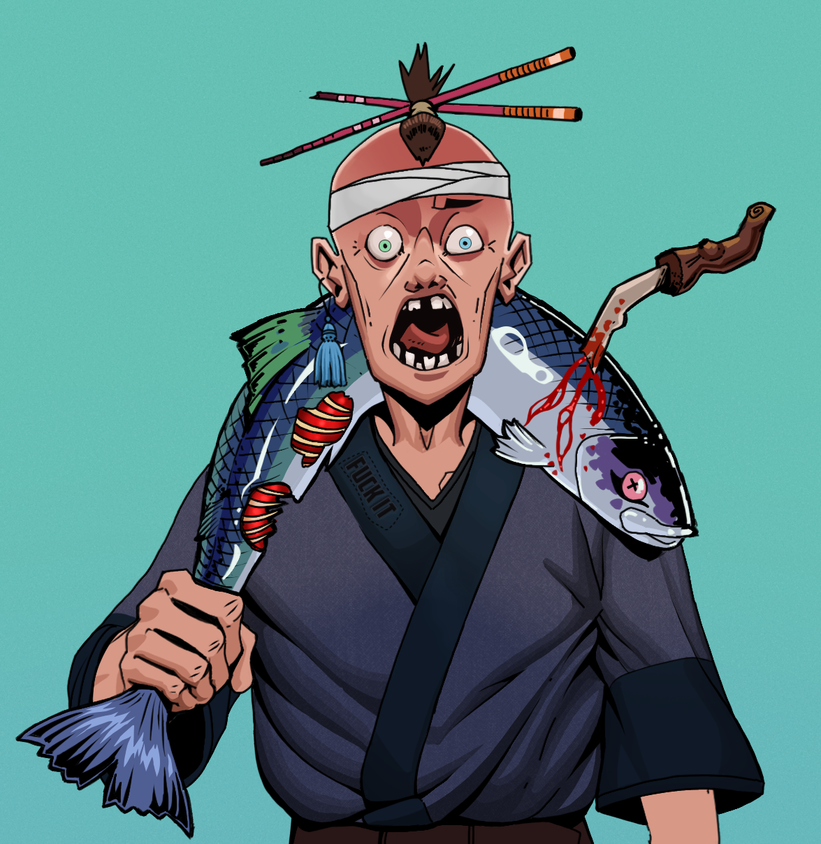 Tokuda — Degen Dojo fighter