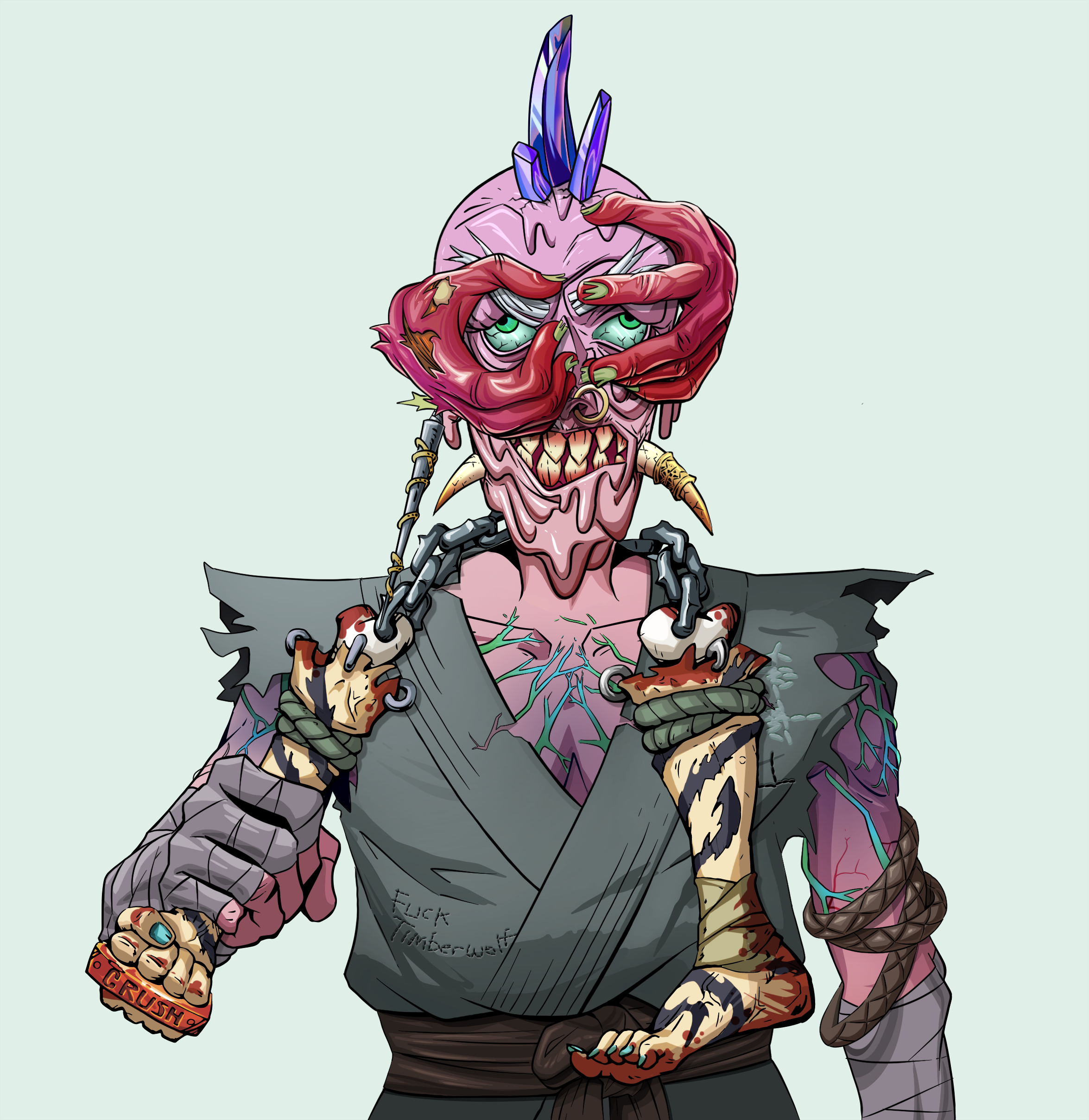 Assassin Fuzen — Degen Dojo fighter
