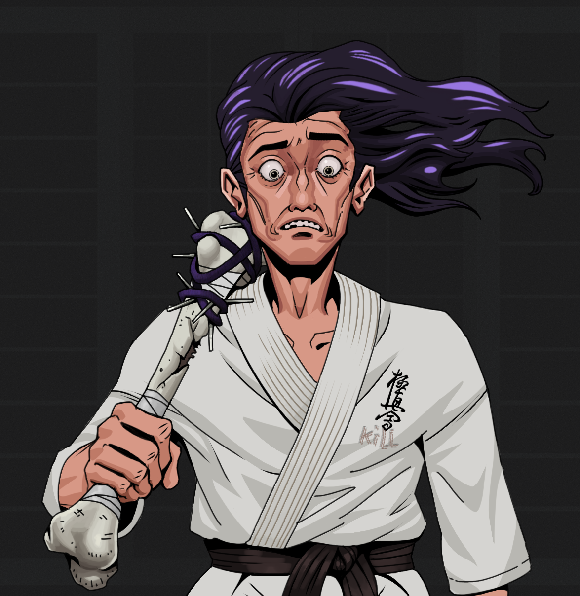 Shitless Botan — Degen Dojo fighter