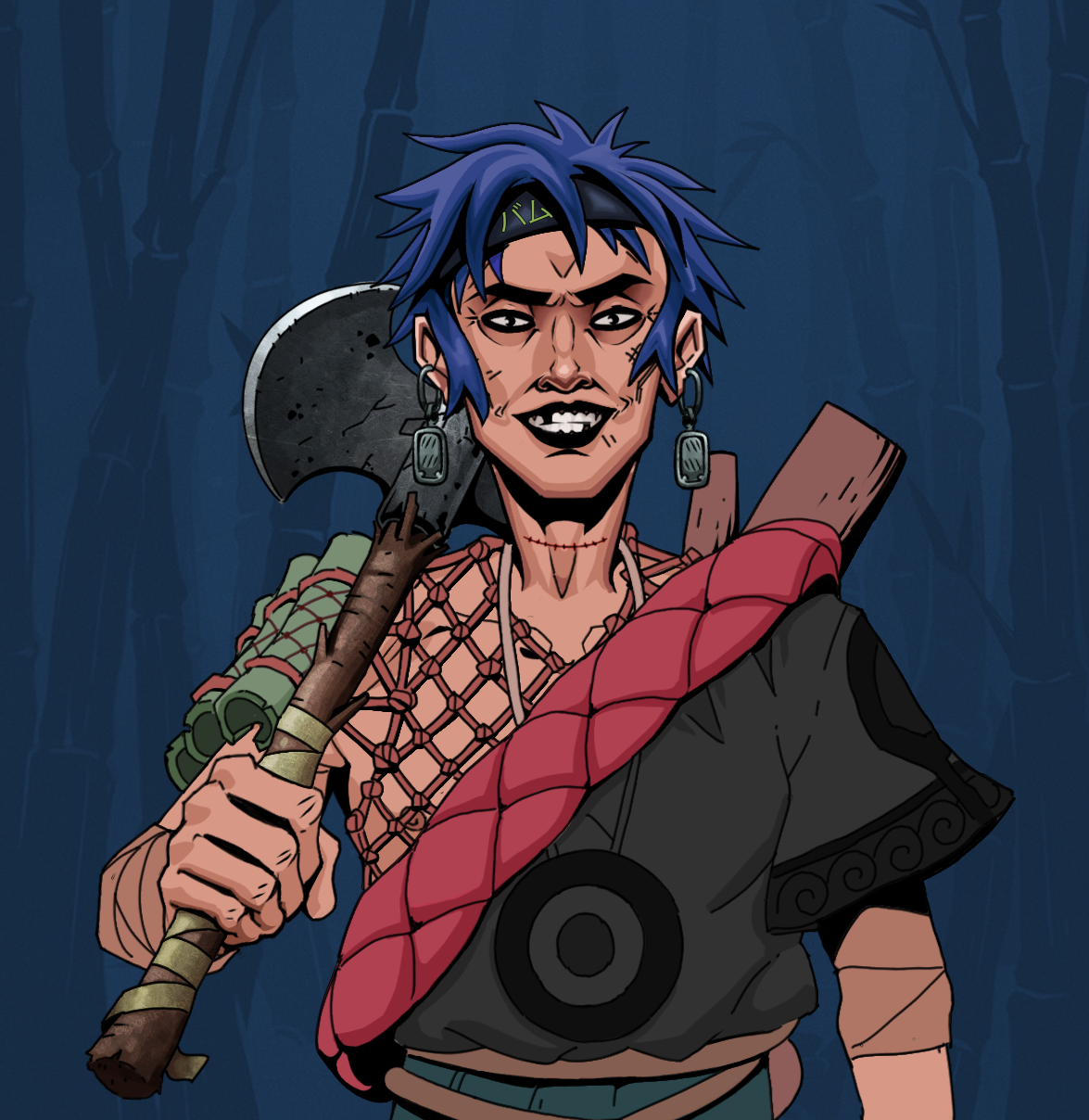 Junichiro Reborn — Degen Dojo fighter