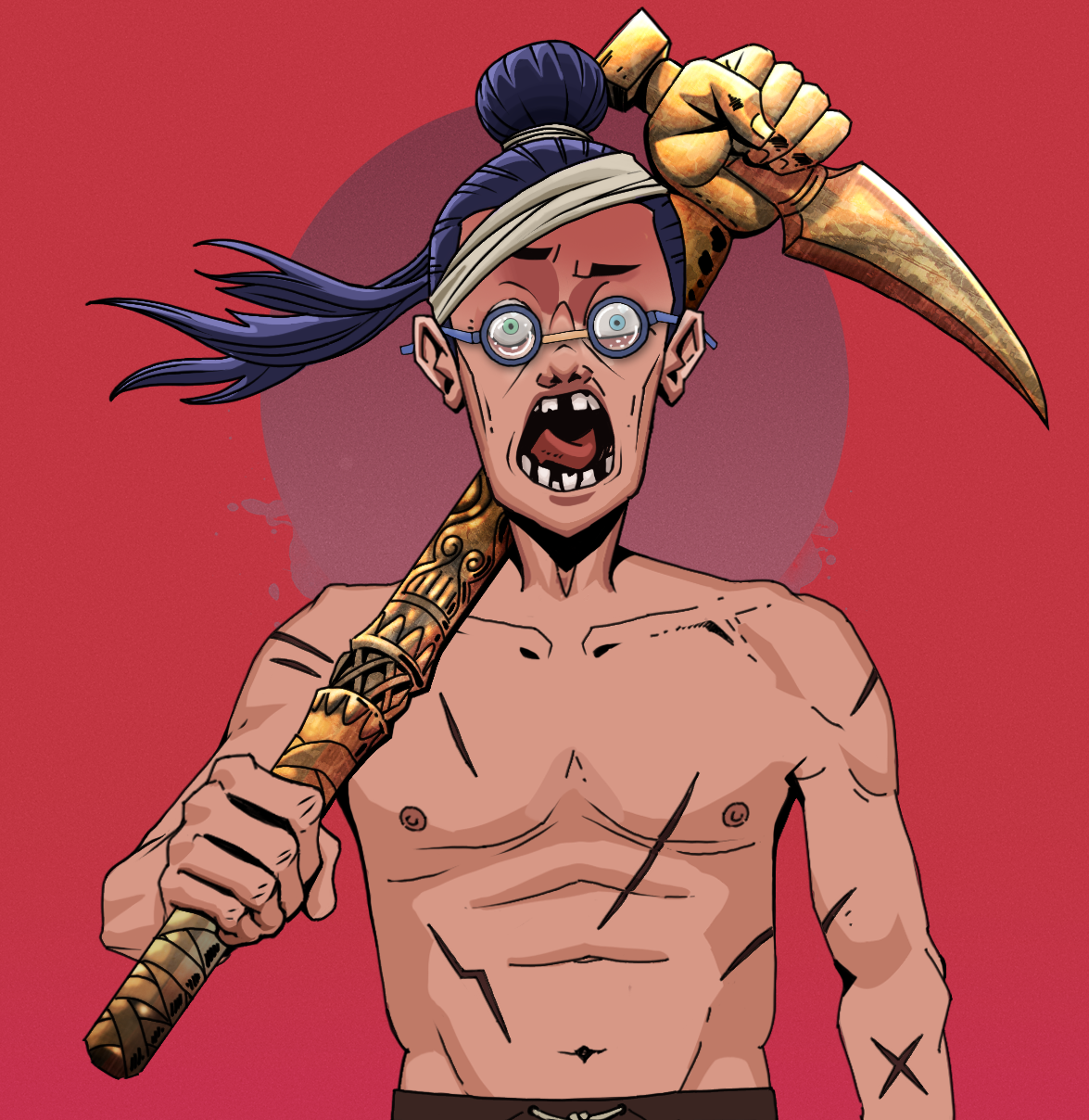 Tokuda — Degen Dojo fighter