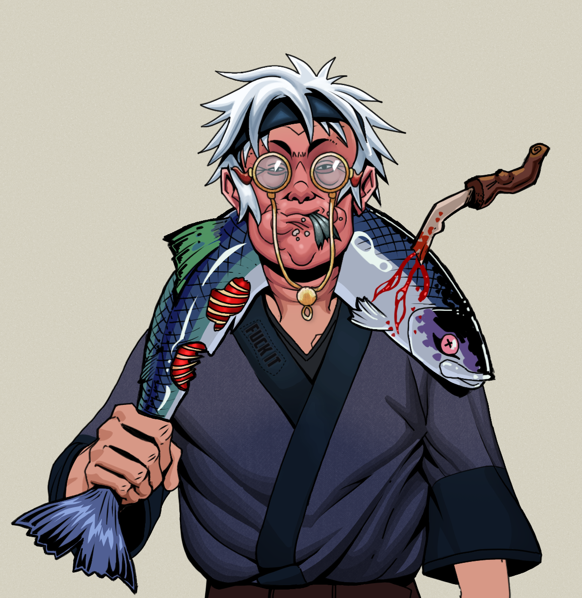 Fatty Bobsticks — Degen Dojo fighter