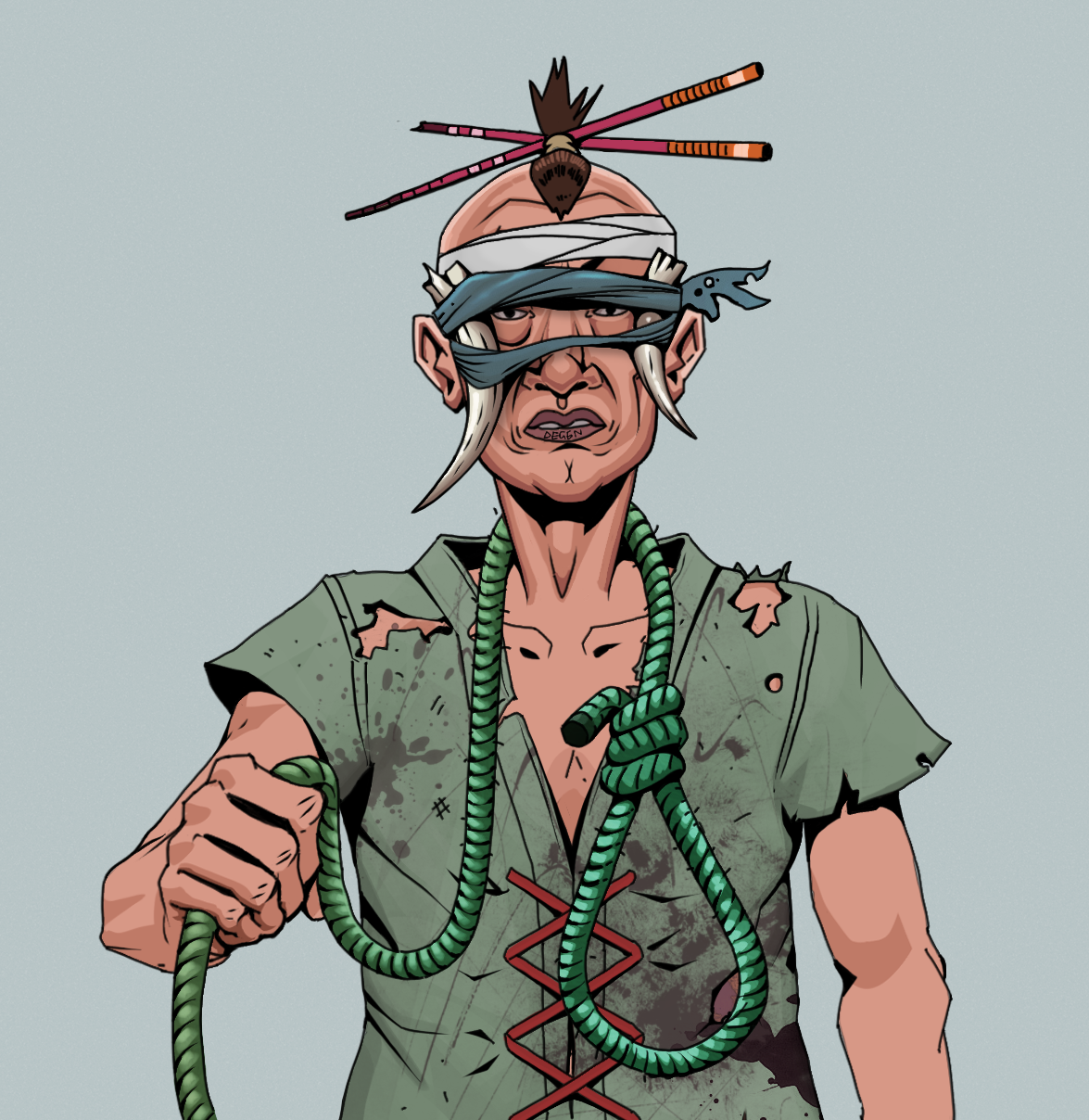 Goro — Degen Dojo fighter
