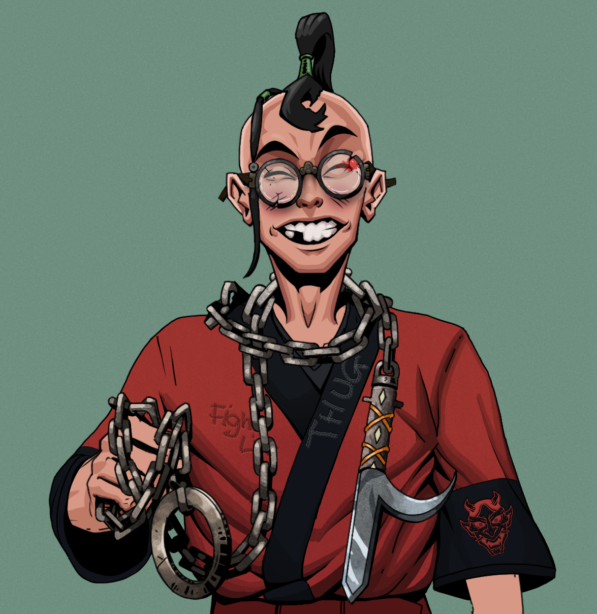 Cheery Haru — Degen Dojo fighter