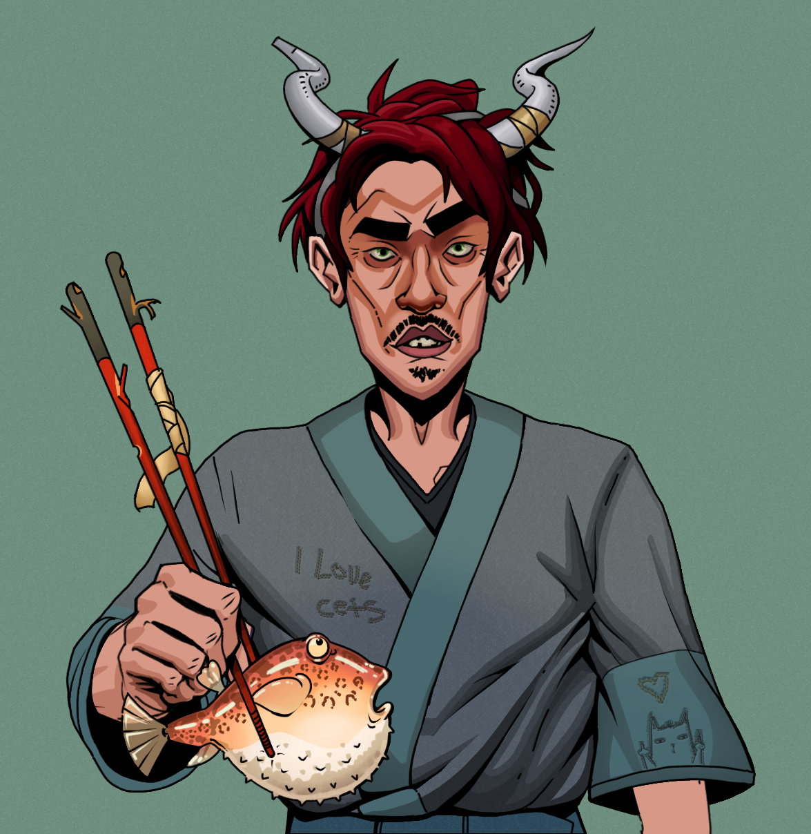 Gloomy Masumi — Degen Dojo fighter