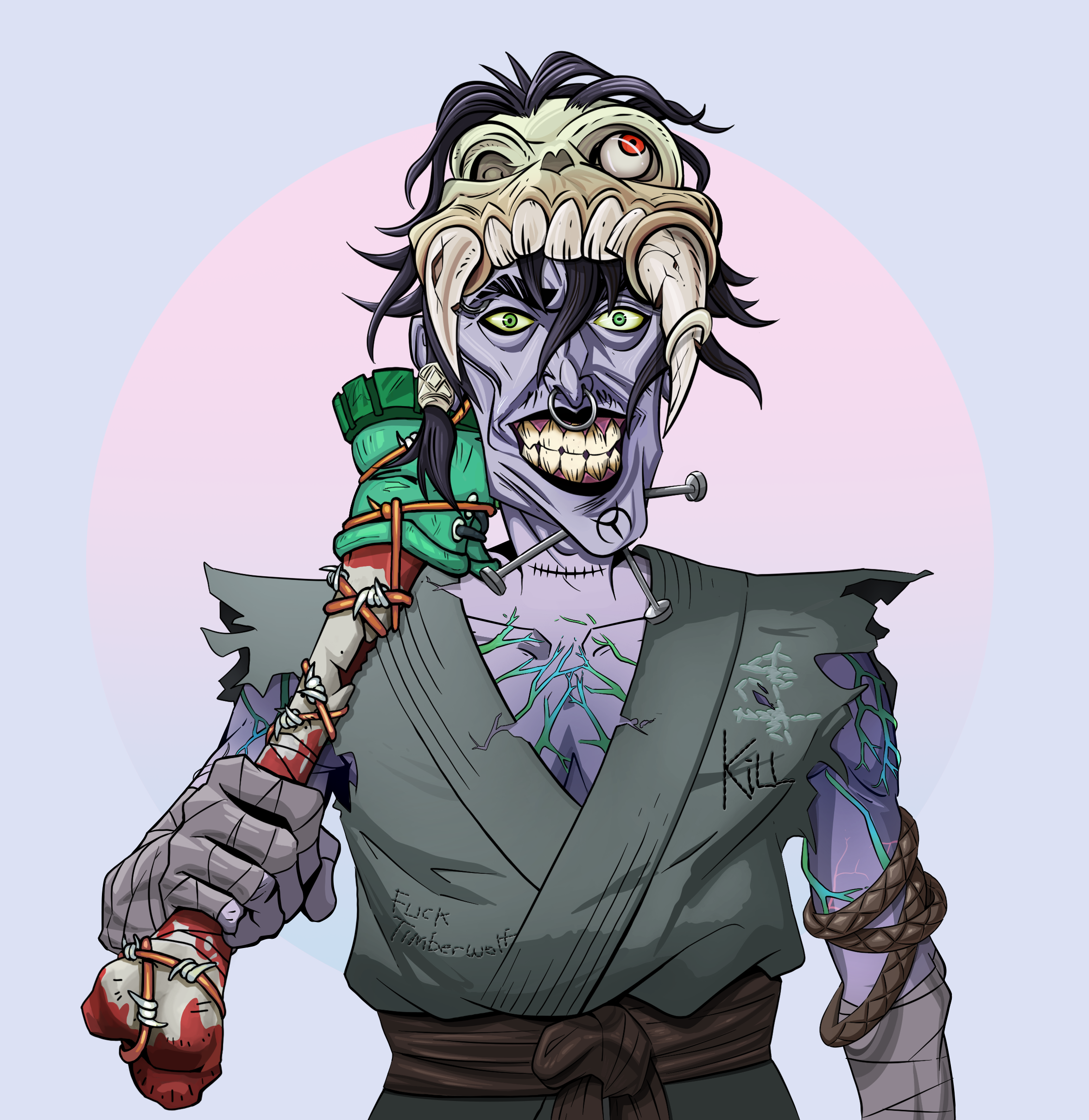 Junichiro Reborn — Degen Dojo fighter