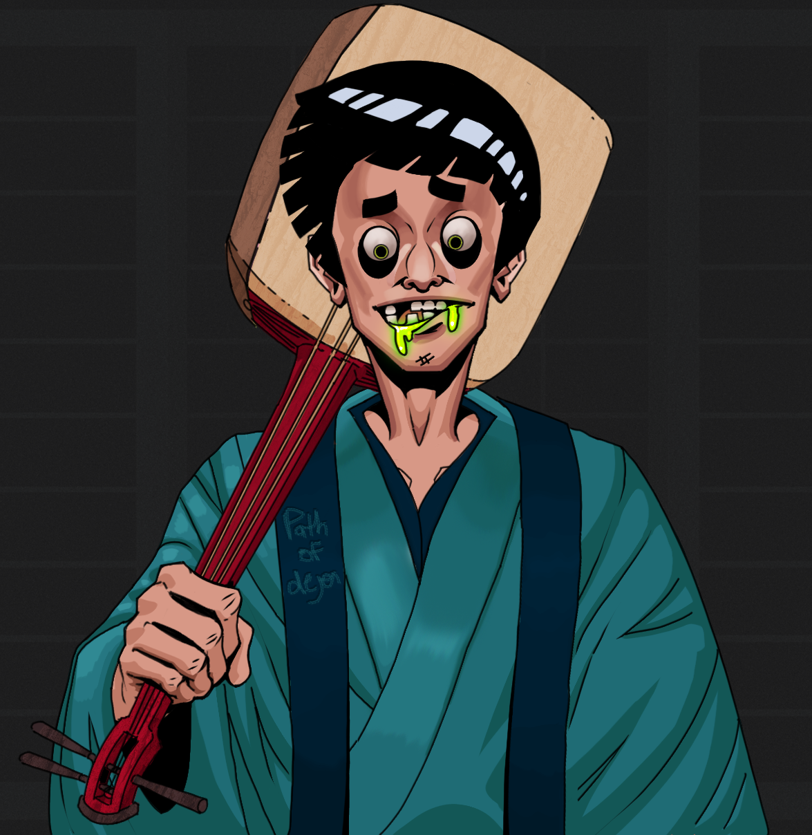 Toxic Azuma — Degen Dojo fighter