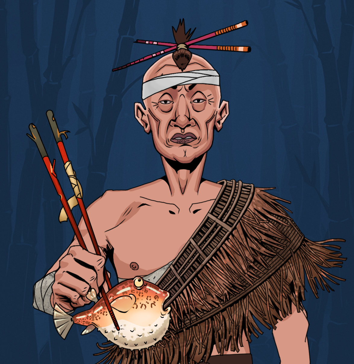 Goro — Degen Dojo fighter