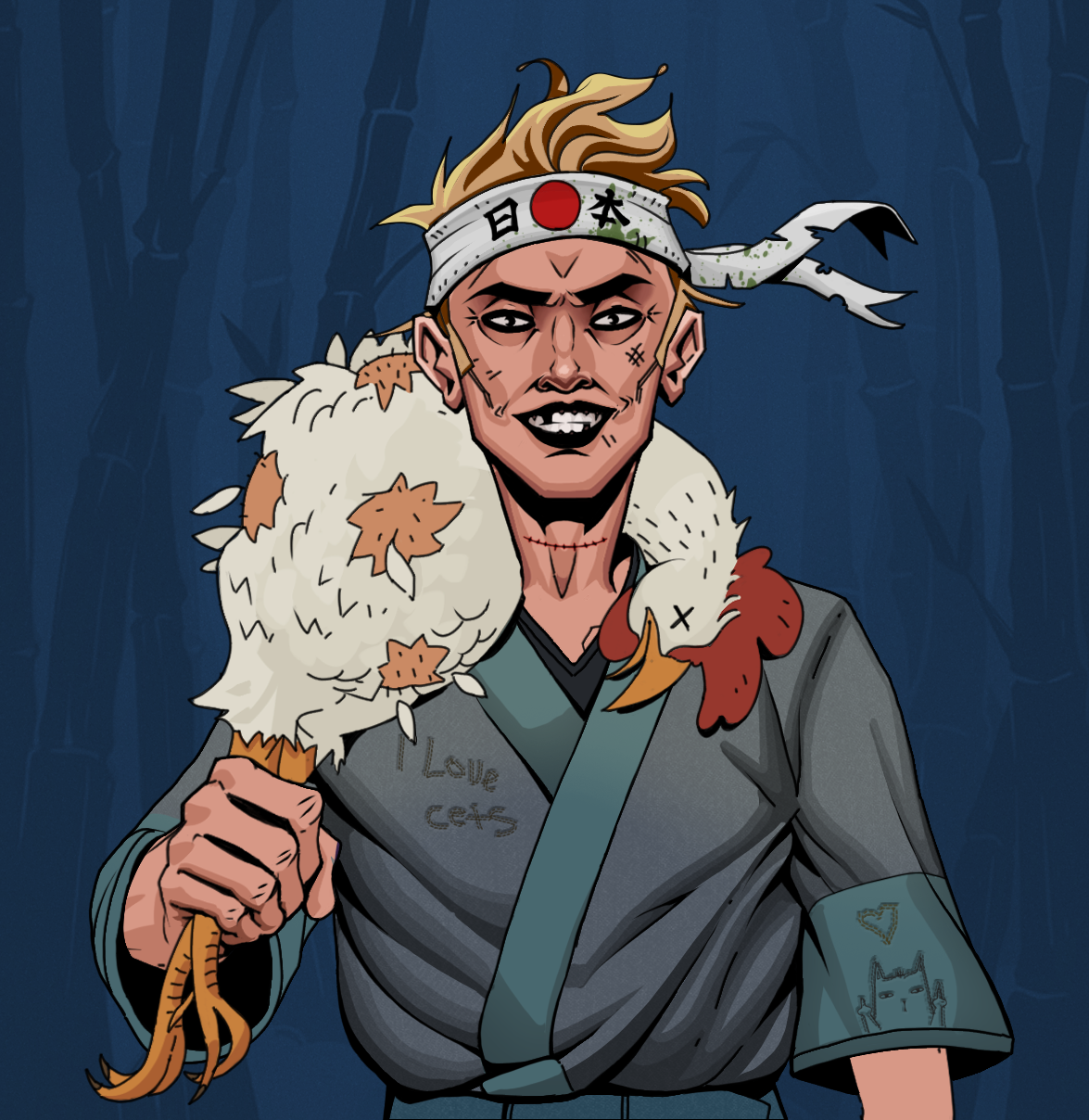 Junichiro Reborn — Degen Dojo fighter