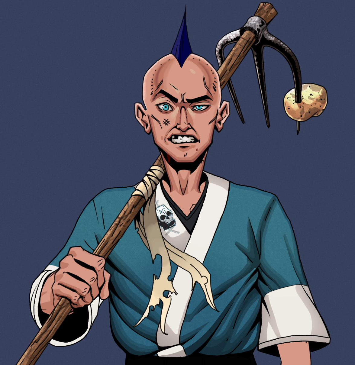 Akuma — Degen Dojo fighter