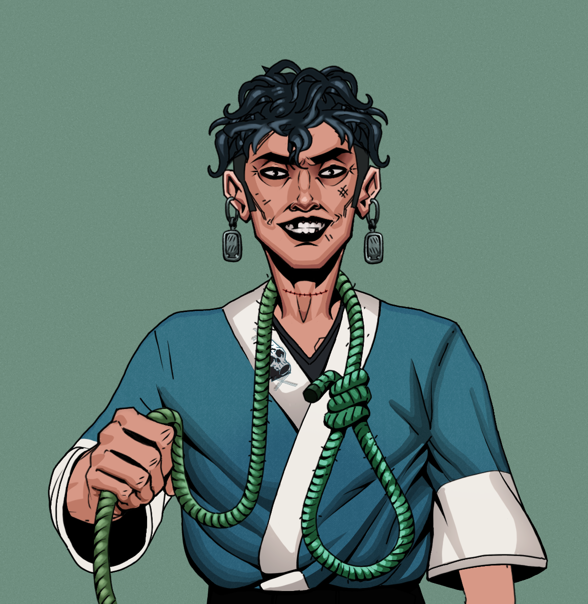 Junichiro Reborn — Degen Dojo fighter