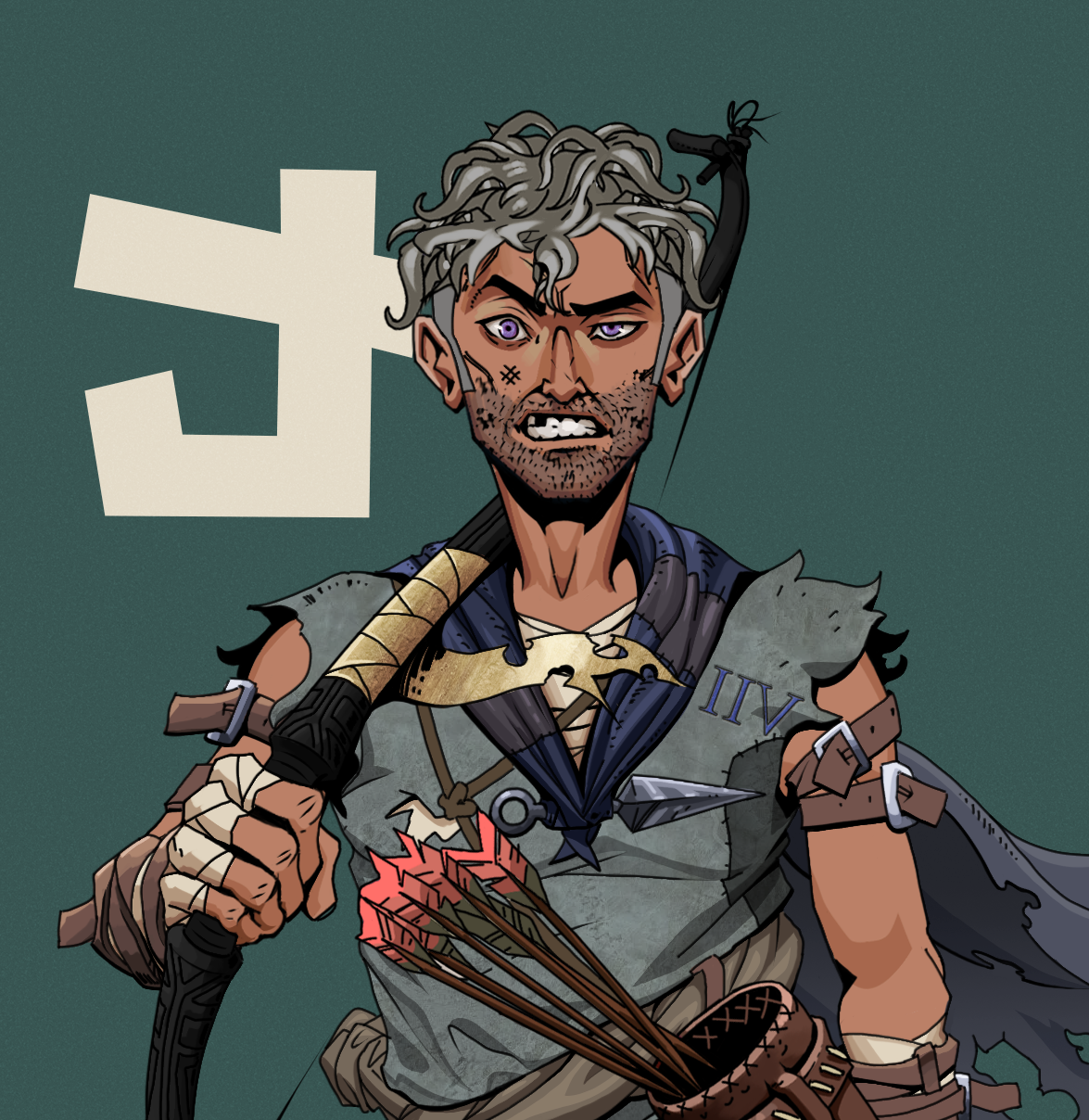The Bearded Bandit — Degen Dojo fighter