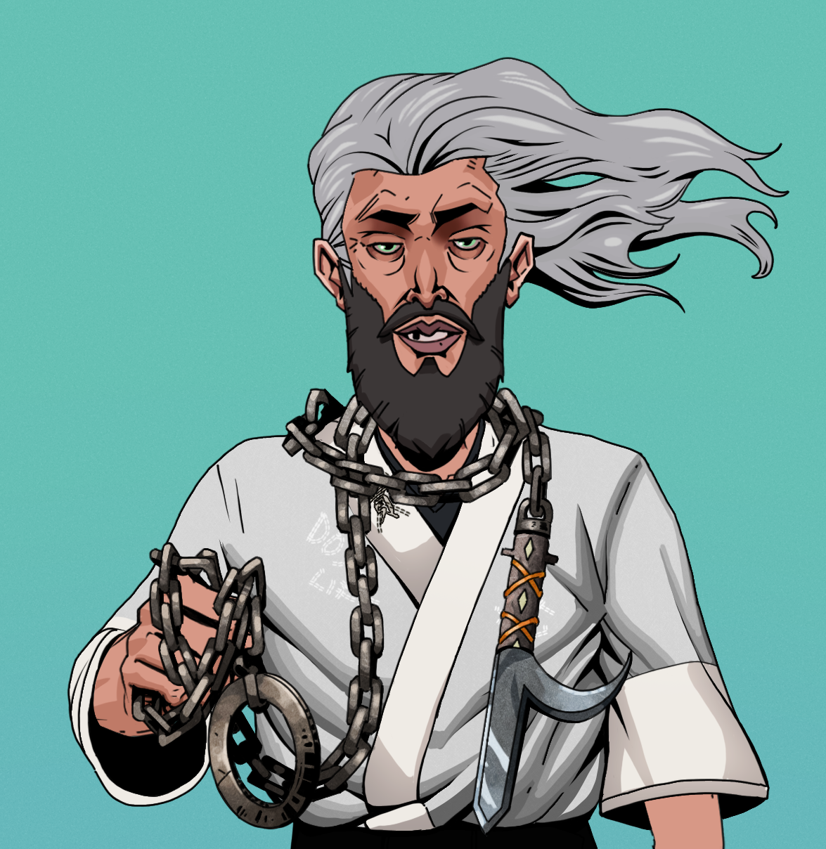 Serious Oleg — Degen Dojo fighter