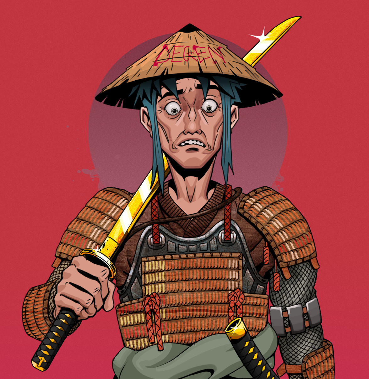 Shitless Botan — Degen Dojo fighter