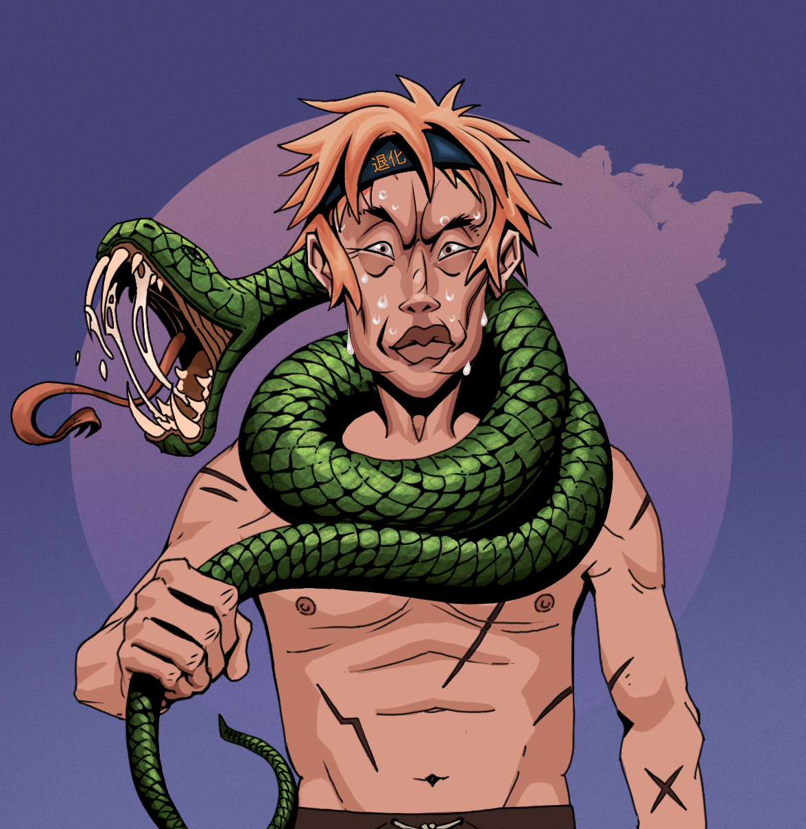 Stresshead Rin — Degen Dojo fighter