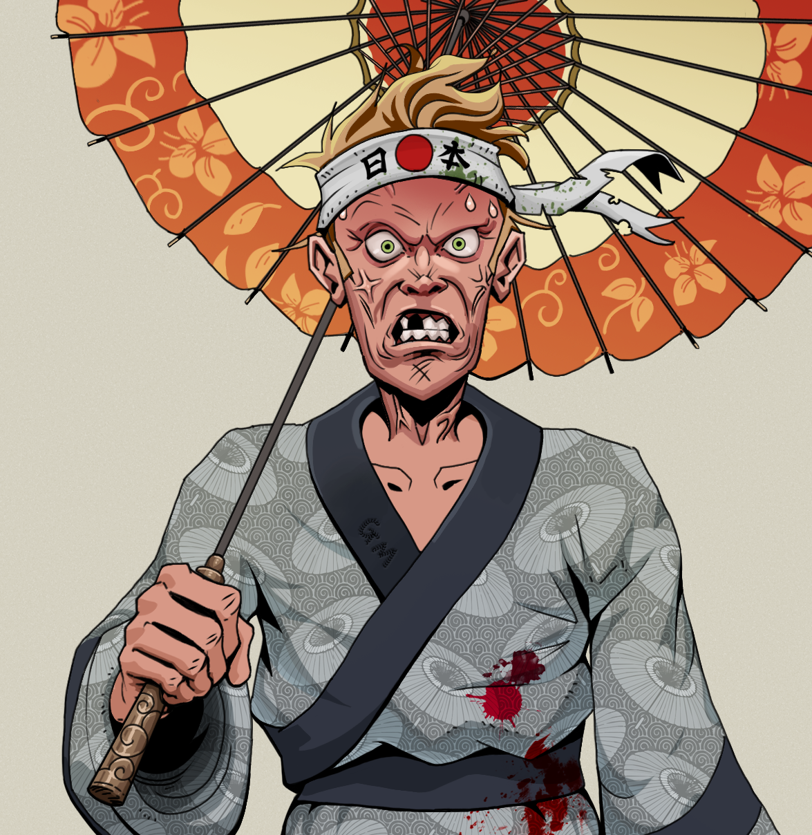 Angry Ikari — Degen Dojo fighter