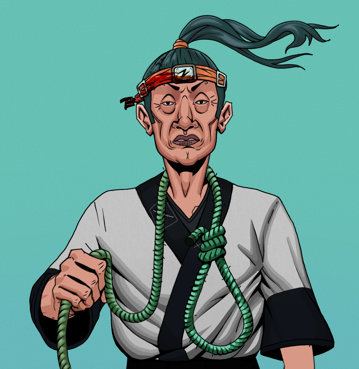 Goro — Degen Dojo fighter