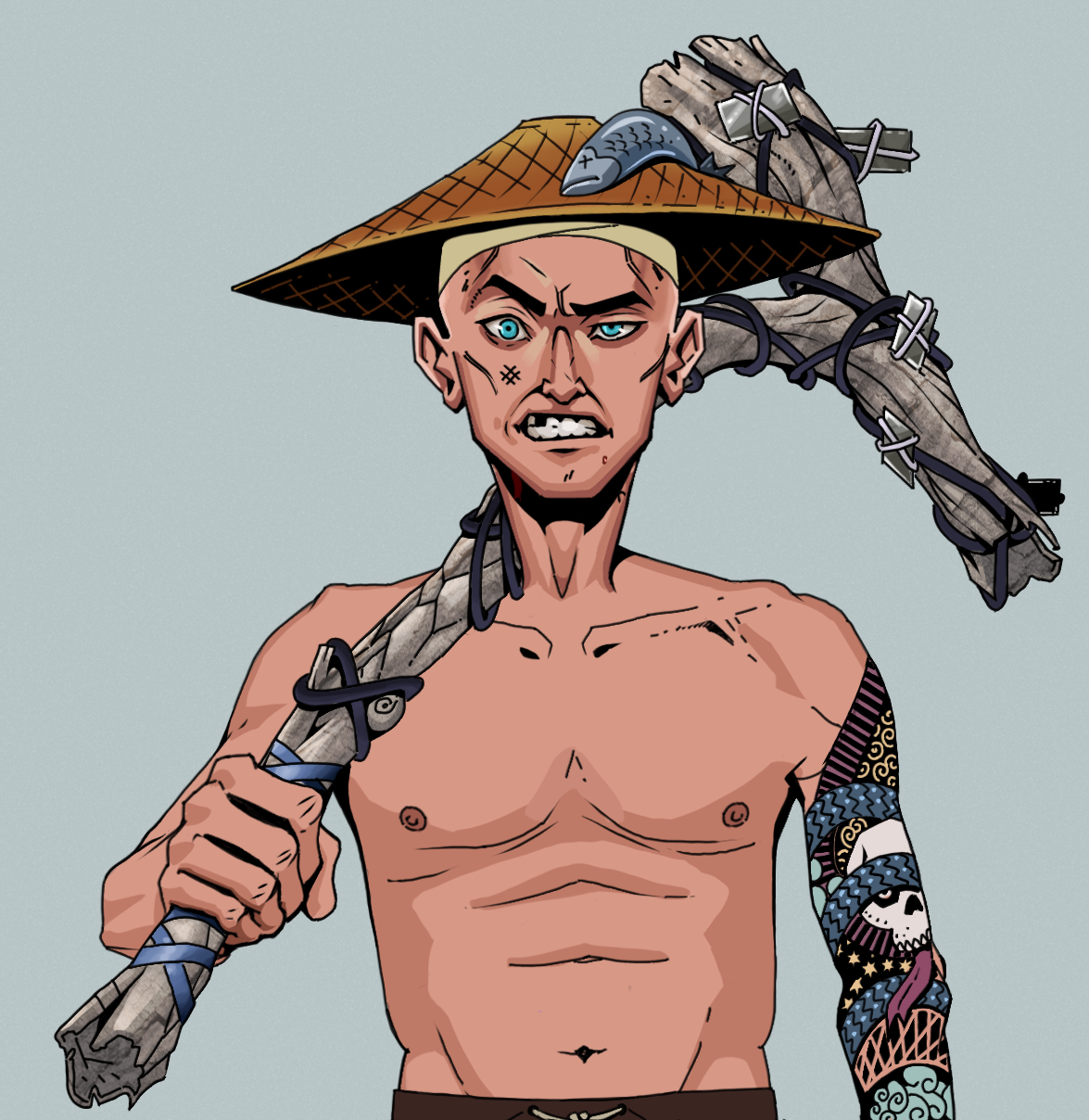 Akuma — Degen Dojo fighter