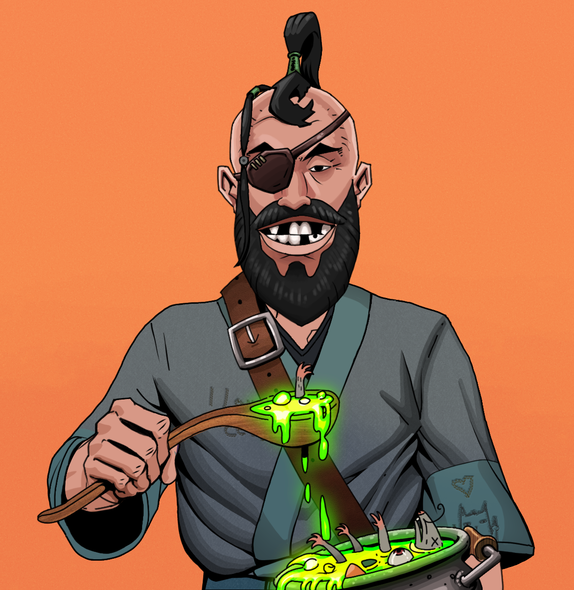 Igor The Veteran — Degen Dojo fighter