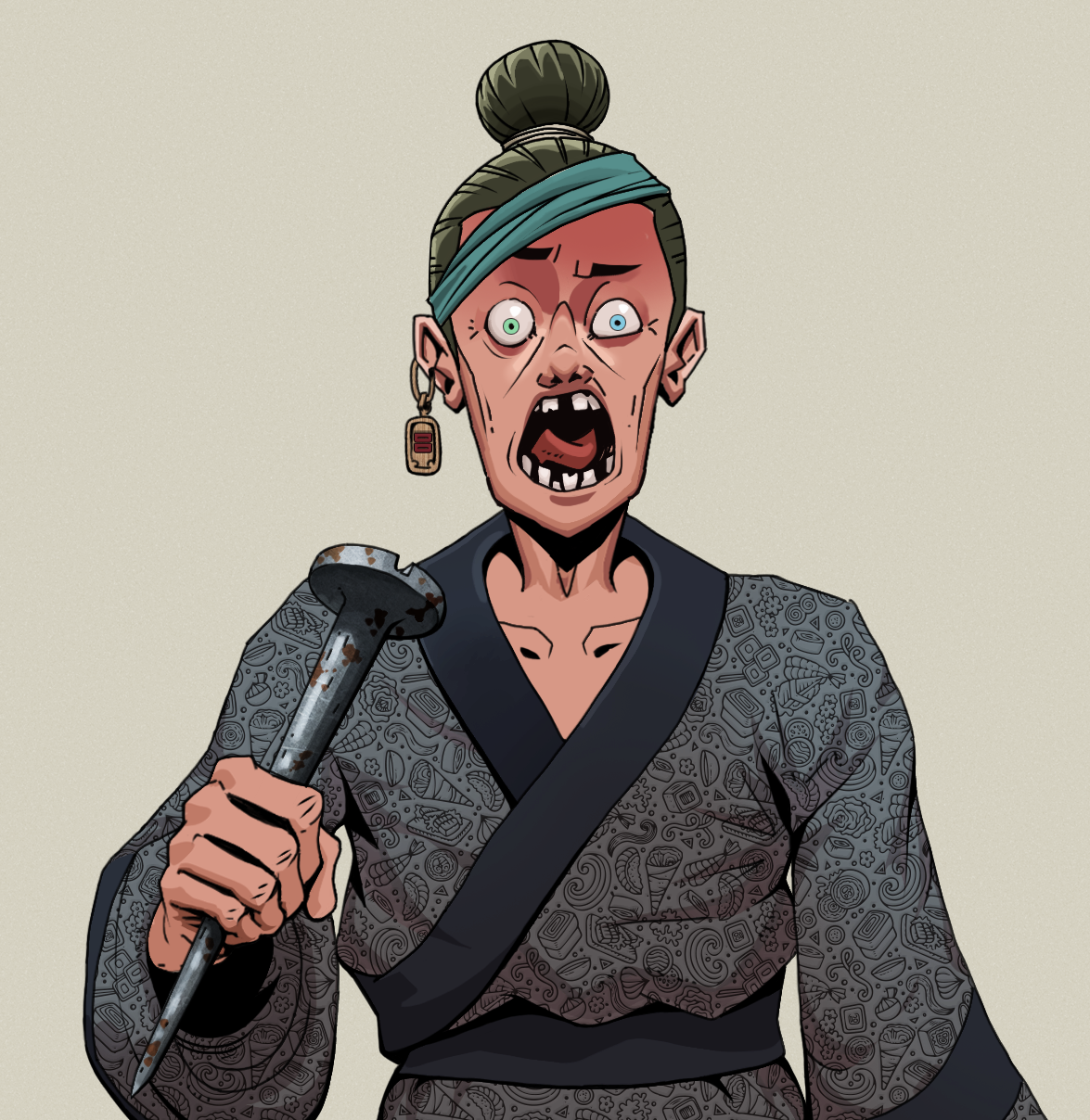 Tokuda — Degen Dojo fighter